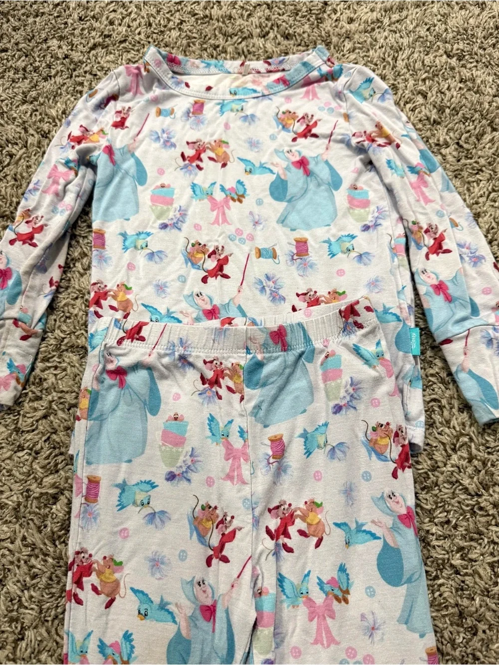 Posh Peanut Disney Princess Pajama Set